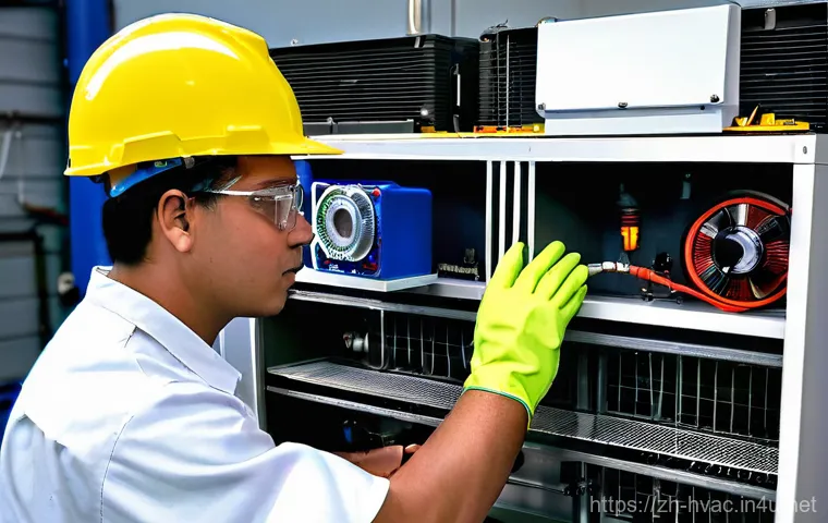 공조냉동기계기사의 시험 준비 루틴 - **Prompt 2: "Syllabus and Exam Analysis"**
    A highly focused individual, possibly wearing glasses...