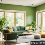 공조냉동기계기사와 관련된 추가 자격증 - **Prompt 1: Green Harmony in a Passive House**
    A bright, inviting interior of a modern passive h...